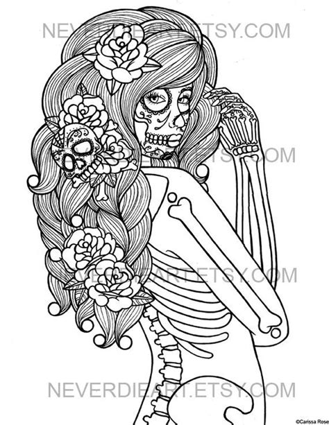 Digital Download Print Your Own Coloring Book Outline Page