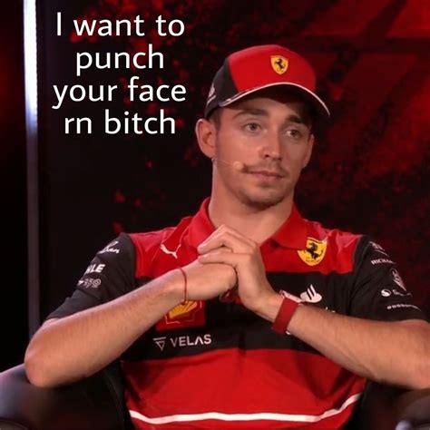 Charles Leclerc Meme Reaction Pic 2022 Formula Racing Formula One