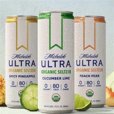 Michelob Ultra Is Releasing Low Calorie Organic Hard Seltzers
