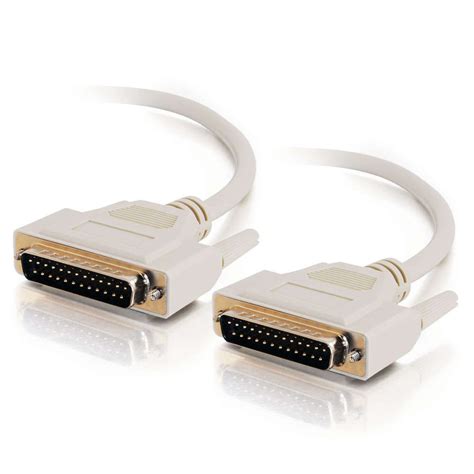 10ft 3m Db25 Mm Serial Rs232 Null Modem Cable Serial Rs232