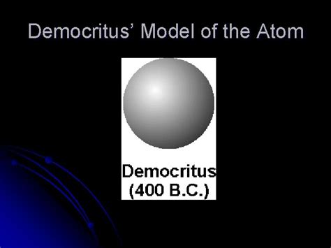 Atomic Theory The Development Of The Scientific Model