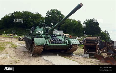 The Infamous Soviet T 55 Tank Stock Photo Alamy