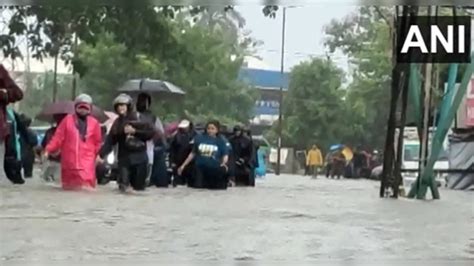 Gujarat Rains Ahmedabad Airport Flooded Junagarh Navsari Worst Hit