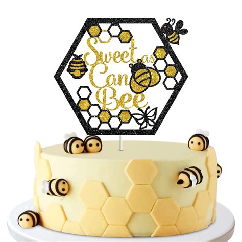 buy sweet as can bee sign cake topper happy birthday party decor hot sex picture