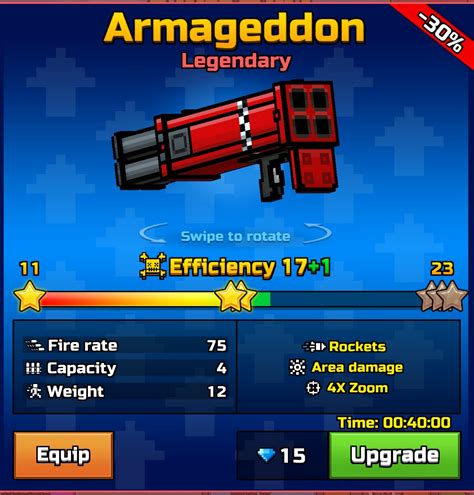 Armageddon Up1 Pg3d Pixel Gun Wiki Fandom Powered By Wikia