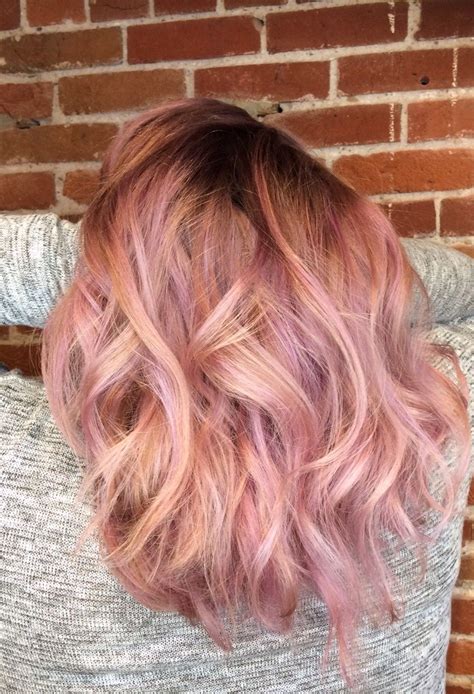 10 Dusty Pink Hair Color Fashion Style