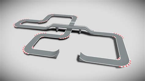 Low Poly Race Track Download Free 3d Model By Quarks Studios