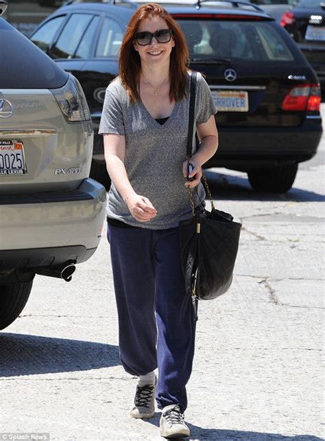 New Mother Alyson Hannigan Is Fighting Fit After Exhausting Workout