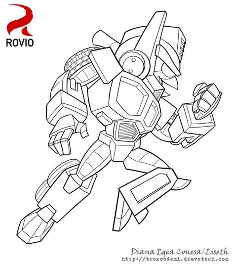 I made some posters and designs for angry birds transformers. Angry birds Transformers Optimus by Liseth on DeviantArt ...