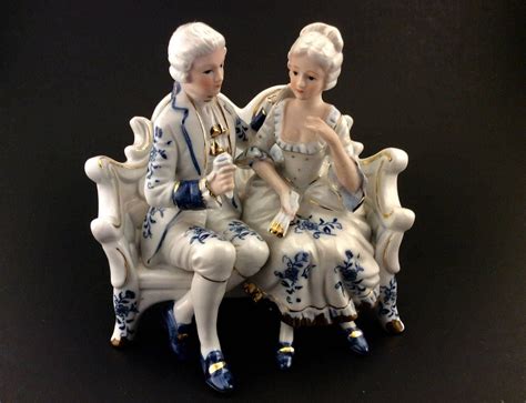 My #etsy shop: Vintage KPM Porcelain Victorian Courting ...