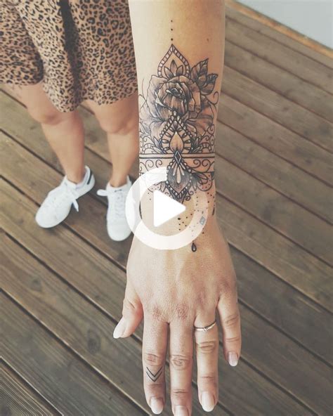 Pin On Hand Henna Tattoos Forearm Tattoo Women Wrist Hand Tattoo