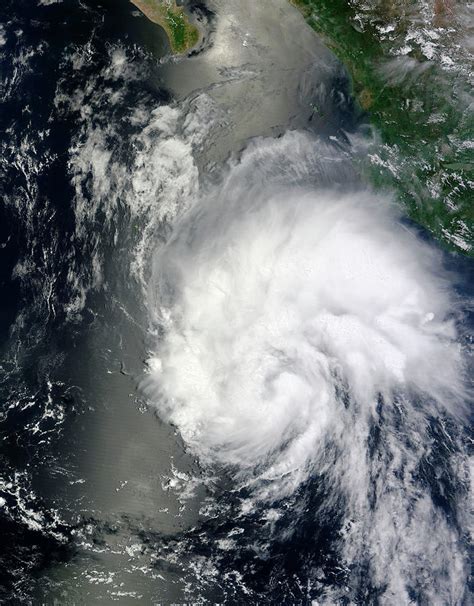 Tropical Storm Hernan Photograph By Nasa Goddard Modis Rapid Response