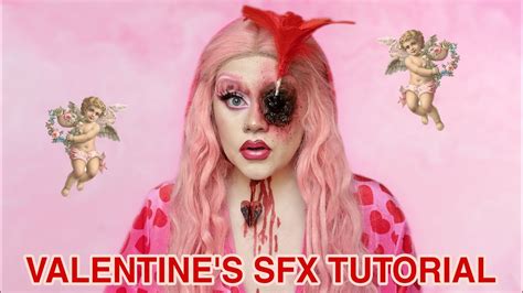 Cupid S Arrow Special Effects Tutorial Valentine S Sfx Makeup Youtube