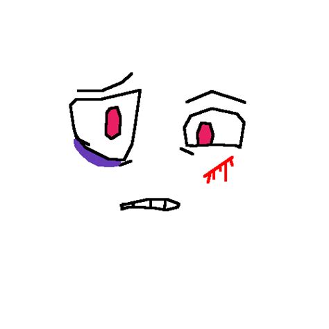 Pixilart Roblox Face Making Corrupt Series Mad Remake Characteradded