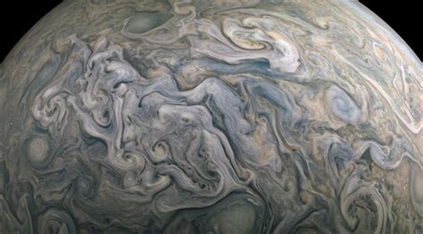 Nasas Juno Spacecraft Clicks Jupiters Atmosphere On Its 26th Flyby