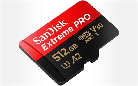 The Sandisk Extreme Pro 512 Gb Microsd Card Is At A Shock Price Gearrice