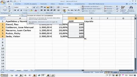 Como Sacar El Importe En Excel Macen