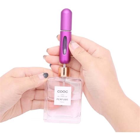 Мини бутилка за презареждане с парфюм в Travel размер за пътуване