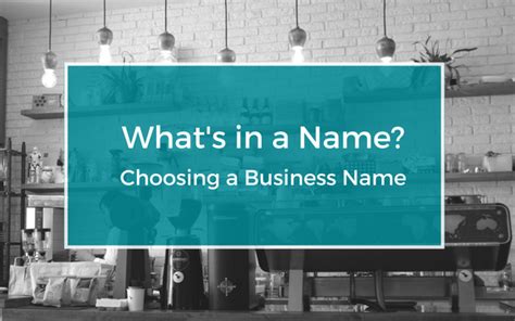 Whats In A Name Tips For Choosing A Business Name City Bar Justice