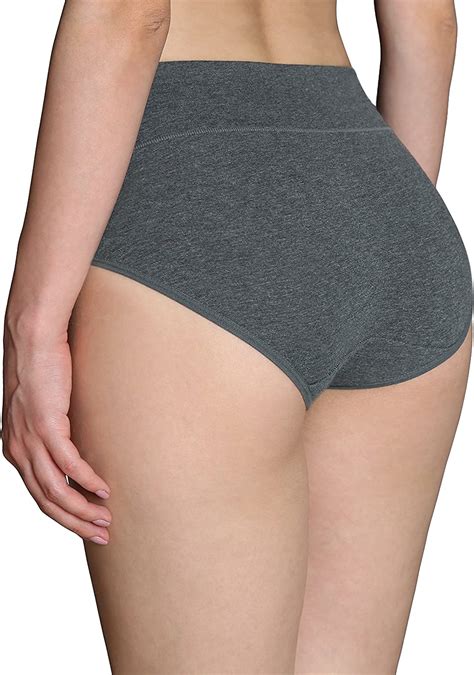 innersy womens high waisted underwear cotton panties regular and plus size multipa ebay