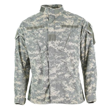 Genuine Us Army Troops Field Jacket Bdu Digital Acu Camouflage Shirts Military Issue