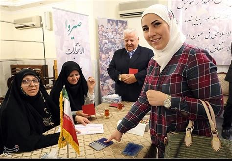 iranian nationals in syria casting ballots to elect next president photos world news