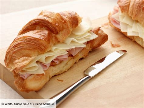 Croissant au jambon facile et rapide découvrez les recettes de Cuisine Actuelle