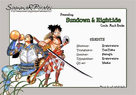 One Piece Dj Sundown And Hightide Eng Myreadingmanga