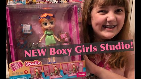 New Boxy Girls Studio Playset With Exclusive Doll Seven And Pet Only
