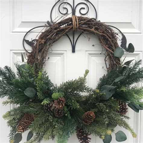 THE WOODLAND WREATH ~ Neutral Decor Wreath ~ Natural Look Wreath