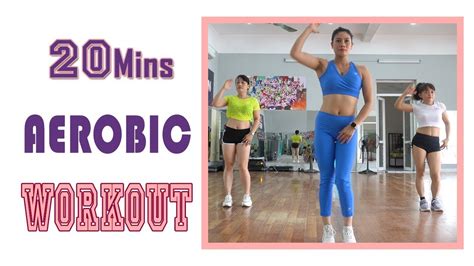 20 Minute Beginners At Home Aerobic Dance Workout Eva Fitness Youtube