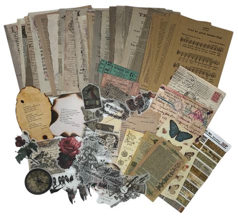 Buy rythsansrythsans Dark Academia Aesthetic Room Decor Stationary Pack