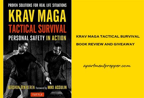 Krav Maga Tactical Survival Book Review And Giveaway Apartment Prepper