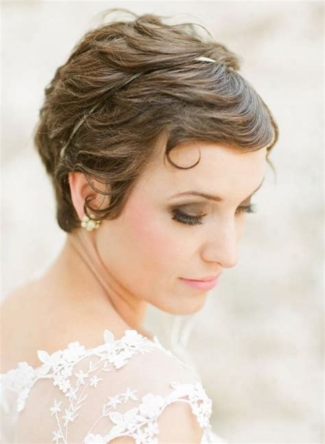 Romantic Wedding Hairstyles For Short Hair Weddingsonline Short