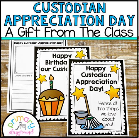 custodian appreciation day t idea custodian birthday t primary playground