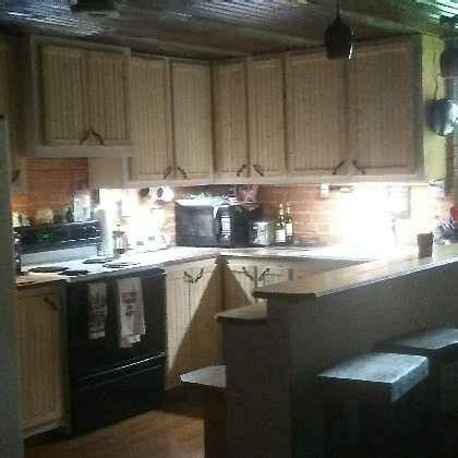 If you have pine cabinets, you will notice if you look closely, that there are holes and imperfections where the knots are that will be seen after painting. Natural yellow/white pine doors. W/whitewash cabinets ...