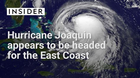 Hurricane Joaquin Is Headed For The East Coast