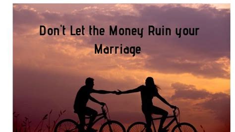 how to deal with the financial crisis in a marriage world up close
