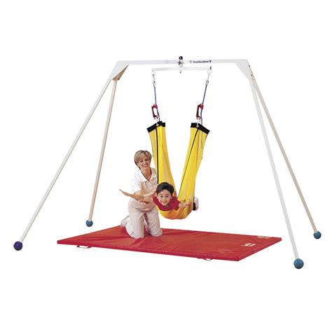 Vestibular Ii Swing System With 5 Swings And Floor Mat Indoor Swing