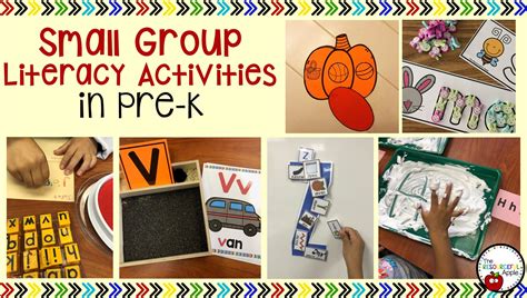 The Resourceful Apple Small Group Literacy Activities In Pre K