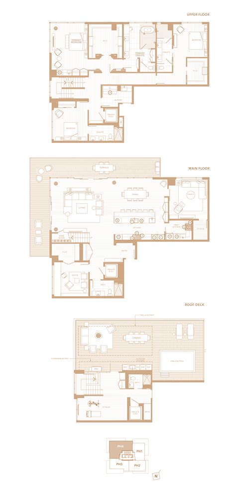 Plan Ph4 1335 Howe By Onni Vancouver Luxury Condos