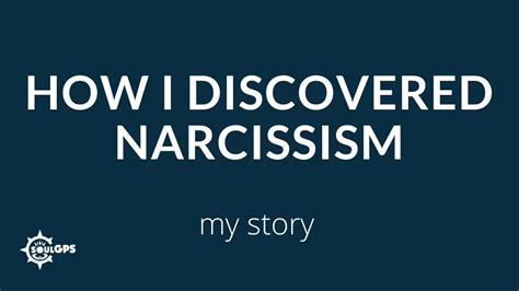 How I Discovered Narcissism In My Life Youtube