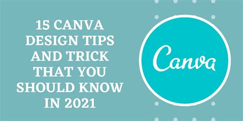 15 Canva Design Tips And Tricks In 2021 Kapsnotes