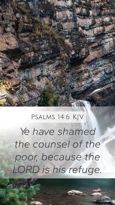 Psalms 146 Kjv Mobile Phone Wallpaper Ye Have Shamed The Counsel Of