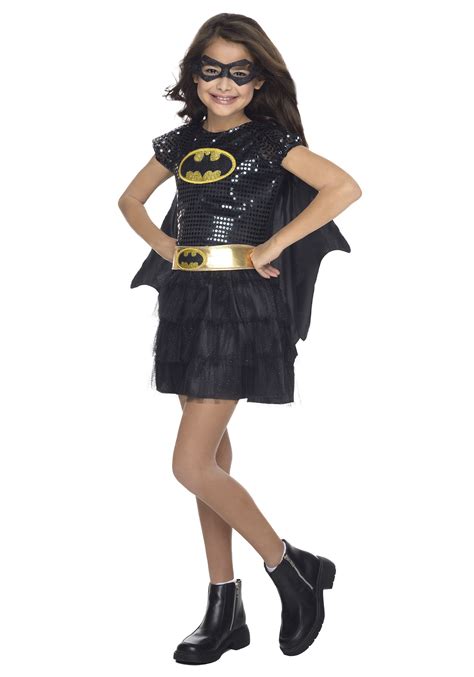 Child Batgirl Sequined Costume