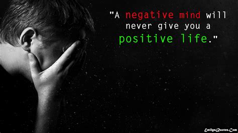Negative Mind Quotes Quotesgram