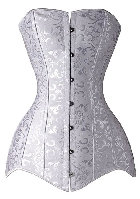 2019 Plus Size Corset Double 26 Steel Boned Corset Overbust Long Torso