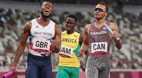 Canada Wins Bronze In Men S 4x100 Metre Relay At Tokyo Olympics