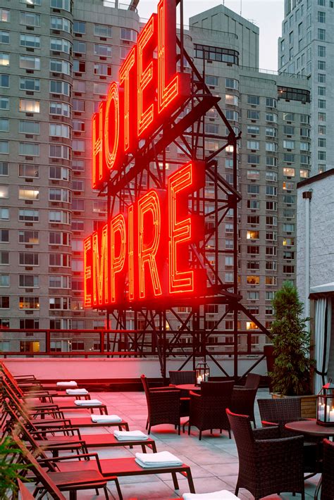 Hotel new yorker, located at the intersection of 34th street and 8th avenue. The Empire Hotel // New York | Empire hotel, Hotel, Rooftop