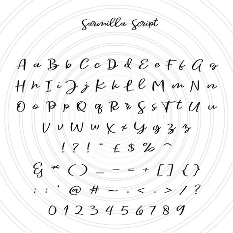 Hand Script Font, Handwriting Script Fonts, Calligraphy Fonts Alphabet